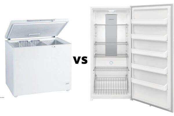 Chest Freezer vs Upright Freezer