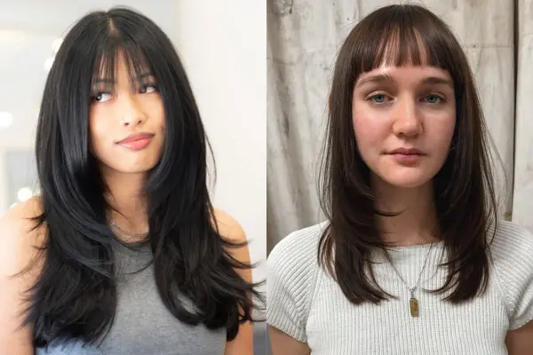 bangs types