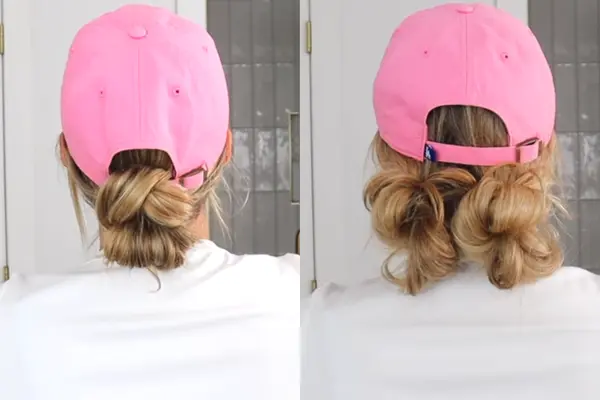 Baseball Hat Hairstyles Women