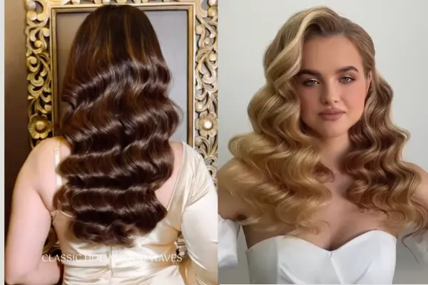 Hollywood Waves Hairstyle Ideas